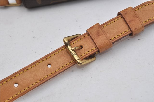 Authentic Louis Vuitton Monogram Musette Tango Shoulder Bag M51257 LV 0152F