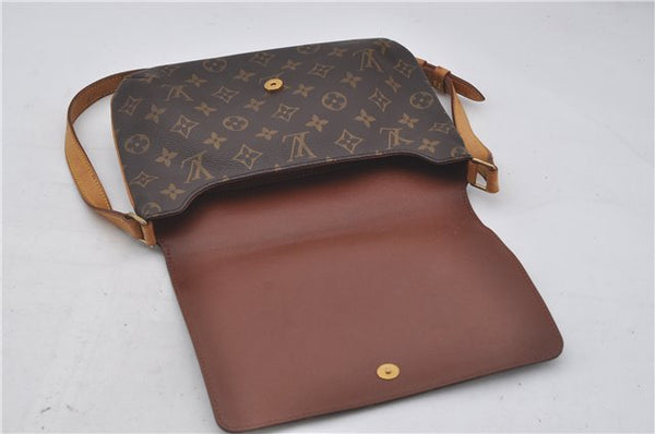 Authentic Louis Vuitton Monogram Musette Tango Shoulder Bag M51257 LV 0152F