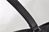 Authentic GUCCI Sherry Line Shoulder Tote Bag GG PVC Leather 495560 Black 0152G