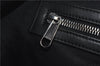 Authentic GUCCI Sherry Line Shoulder Tote Bag GG PVC Leather 495560 Black 0152G