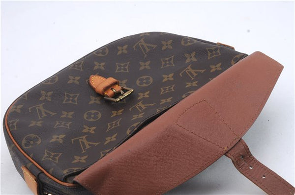 Auth Louis Vuitton Monogram Jeune Fille MM Shoulder Cross Bag M51226 LV 0153D