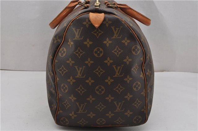 Authentic Louis Vuitton Monogram Keepall 45 Travel Boston Bag M41428 LV 0153G