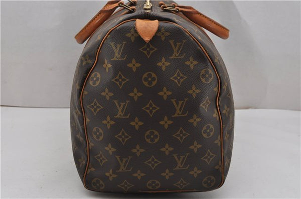 Authentic Louis Vuitton Monogram Keepall 45 Travel Boston Bag M41428 LV 0153G