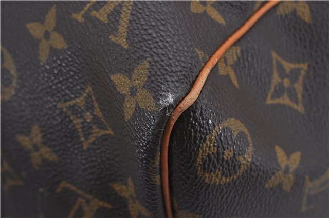 Authentic Louis Vuitton Monogram Keepall 45 Travel Boston Bag M41428 LV 0153G