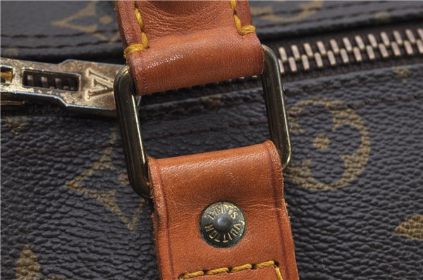 Authentic Louis Vuitton Monogram Keepall 45 Travel Boston Bag M41428 LV 0153G