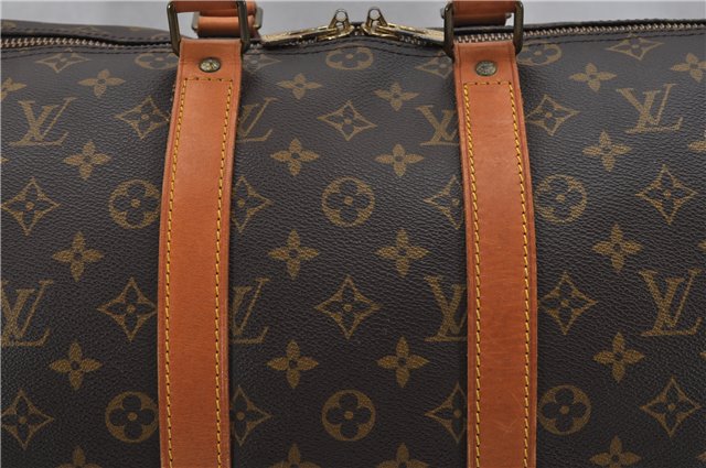 Authentic Louis Vuitton Monogram Keepall 45 Travel Boston Bag M41428 LV 0153G