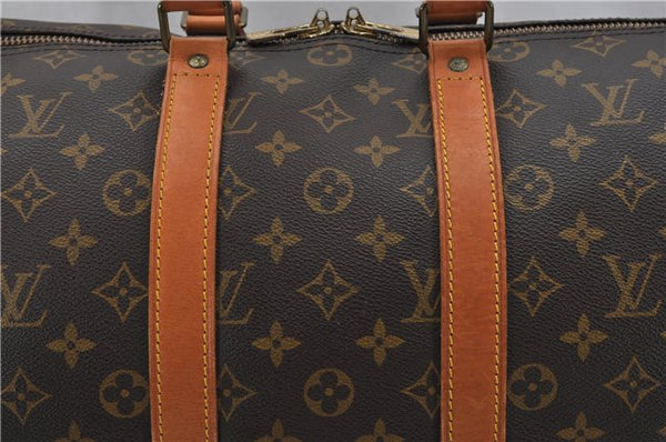 Authentic Louis Vuitton Monogram Keepall 45 Travel Boston Bag M41428 LV 0153G