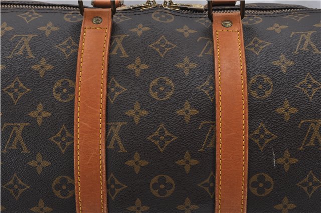 Authentic Louis Vuitton Monogram Keepall 45 Travel Boston Bag M41428 LV 0153G