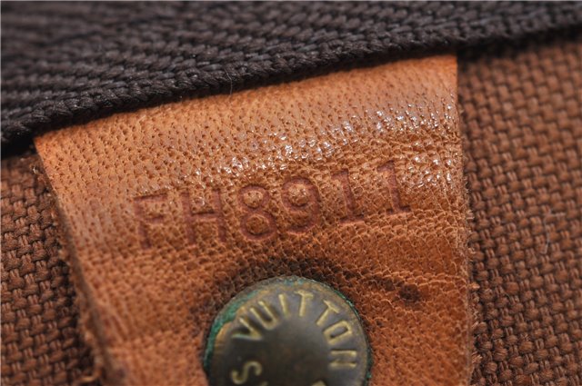 Authentic Louis Vuitton Monogram Keepall 45 Travel Boston Bag M41428 LV 0153G