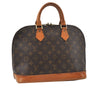 Authentic Louis Vuitton Monogram Alma Hand Bag Purse M51130 LV 0154G