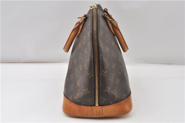 Authentic Louis Vuitton Monogram Alma Hand Bag Purse M51130 LV 0154G