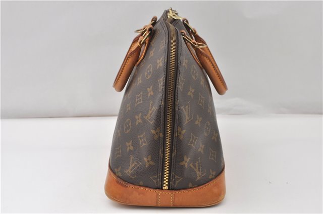 Authentic Louis Vuitton Monogram Alma Hand Bag Purse M51130 LV 0154G