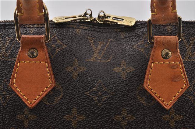 Authentic Louis Vuitton Monogram Alma Hand Bag Purse M51130 LV 0154G
