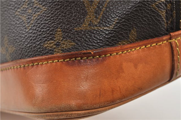 Authentic Louis Vuitton Monogram Alma Hand Bag Purse M51130 LV 0154G