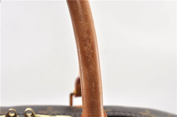 Authentic Louis Vuitton Monogram Deauville Hand Bag M47270 LV 0155G