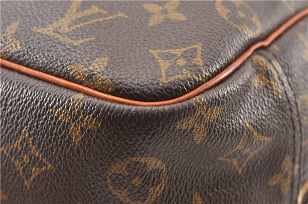 Authentic Louis Vuitton Monogram Deauville Hand Bag M47270 LV 0155G