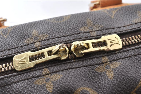 Authentic Louis Vuitton Monogram Deauville Hand Bag M47270 LV 0155G