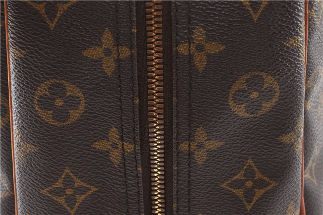 Authentic Louis Vuitton Monogram Deauville Hand Bag M47270 LV 0155G