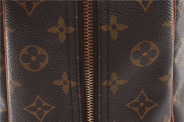 Authentic Louis Vuitton Monogram Deauville Hand Bag M47270 LV 0155G