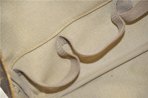 Authentic Louis Vuitton Monogram Deauville Hand Bag M47270 LV 0155G