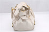 Authentic MIU MIU Vintage Leather 2Way Shoulder Hand Tote Bag White Junk 0157G