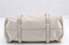 Authentic MIU MIU Vintage Leather 2Way Shoulder Hand Tote Bag White Junk 0157G