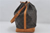 Authentic Louis Vuitton Monogram Noe Shoulder Drawstring Bag M42224 LV 0158F