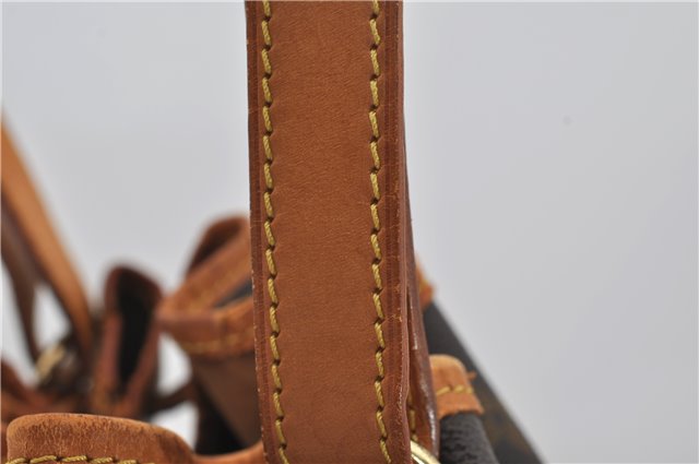 Authentic Louis Vuitton Monogram Noe Shoulder Drawstring Bag M42224 LV 0158F