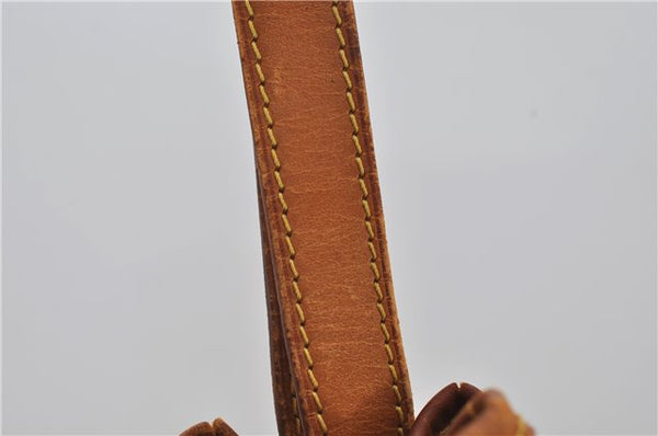 Authentic Louis Vuitton Monogram Noe Shoulder Drawstring Bag M42224 LV 0158F