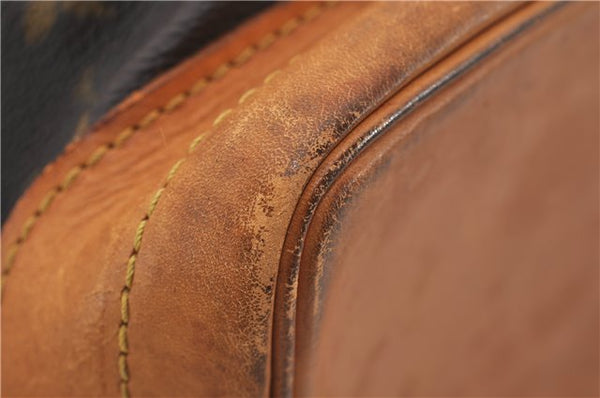 Authentic Louis Vuitton Monogram Noe Shoulder Drawstring Bag M42224 LV 0158F