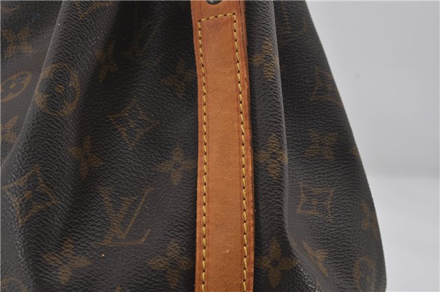 Authentic Louis Vuitton Monogram Noe Shoulder Drawstring Bag M42224 LV 0158F