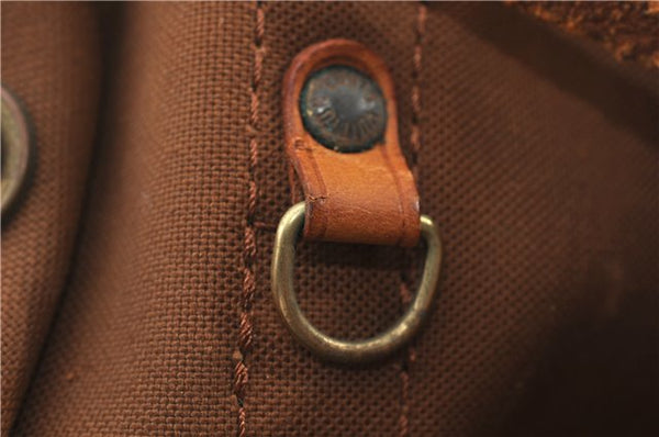 Authentic Louis Vuitton Monogram Noe Shoulder Drawstring Bag M42224 LV 0158F