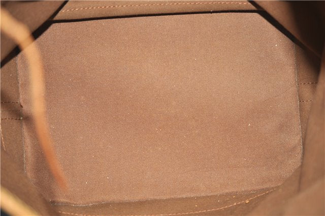 Authentic Louis Vuitton Monogram Noe Shoulder Drawstring Bag M42224 LV 0158F