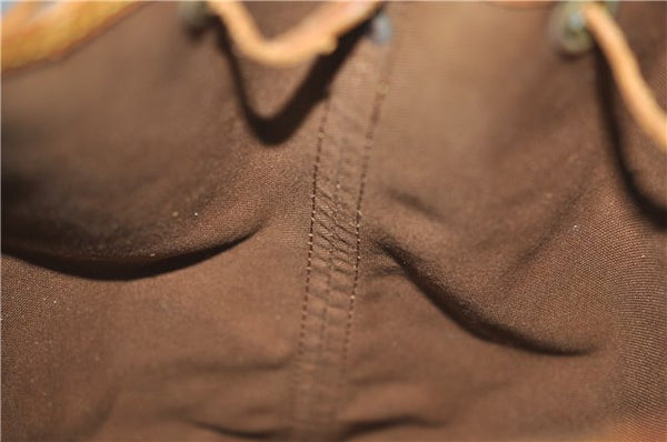 Authentic Louis Vuitton Monogram Noe Shoulder Drawstring Bag M42224 LV 0158F