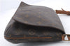 Authentic Louis Vuitton Monogram Musette Tango Shoulder Bag M51257 LV 0159D