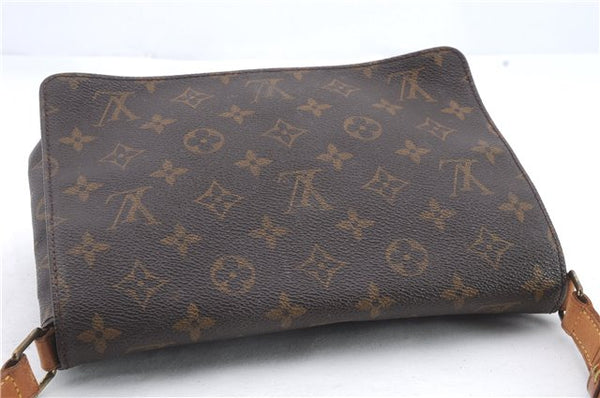 Authentic Louis Vuitton Monogram Musette Tango Shoulder Bag M51257 LV 0159D