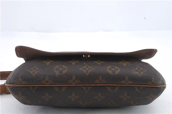 Authentic Louis Vuitton Monogram Musette Tango Shoulder Bag M51257 LV 0159D