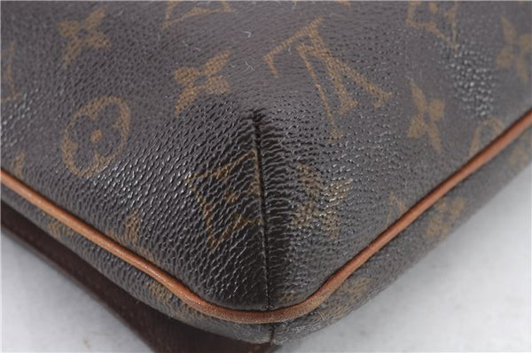 Authentic Louis Vuitton Monogram Musette Tango Shoulder Bag M51257 LV 0159D