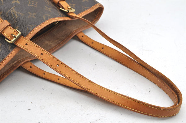 Authentic Louis Vuitton Monogram Bucket GM Shoulder Tote Bag M42236 Junk 0159I