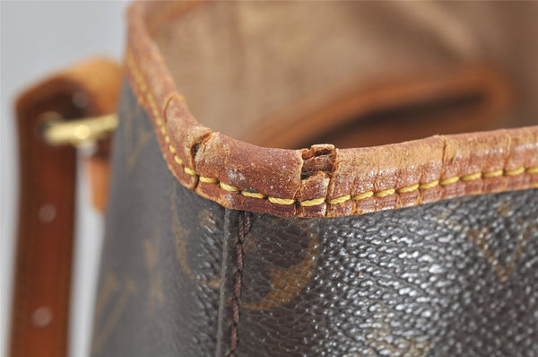 Authentic Louis Vuitton Monogram Bucket GM Shoulder Tote Bag M42236 Junk 0159I