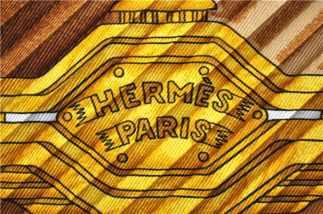 Authentic HERMES Pleats Scarf 