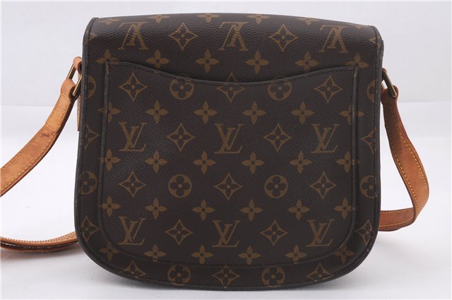Authentic Louis Vuitton Monogram Saint Cloud GM M51242 Shoulder Cross Bag 0162F