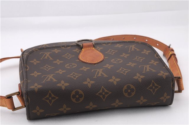 Authentic Louis Vuitton Monogram Saint Cloud GM M51242 Shoulder Cross Bag 0162F