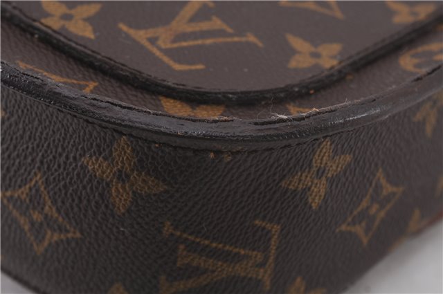 Authentic Louis Vuitton Monogram Saint Cloud GM M51242 Shoulder Cross Bag 0162F
