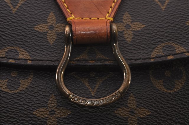 Authentic Louis Vuitton Monogram Saint Cloud GM M51242 Shoulder Cross Bag 0162F