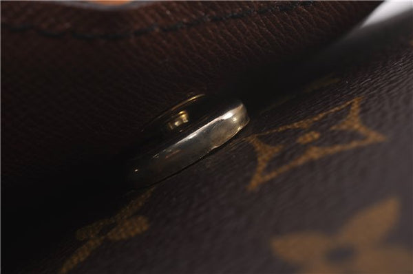 Authentic Louis Vuitton Monogram Saint Cloud GM M51242 Shoulder Cross Bag 0162F