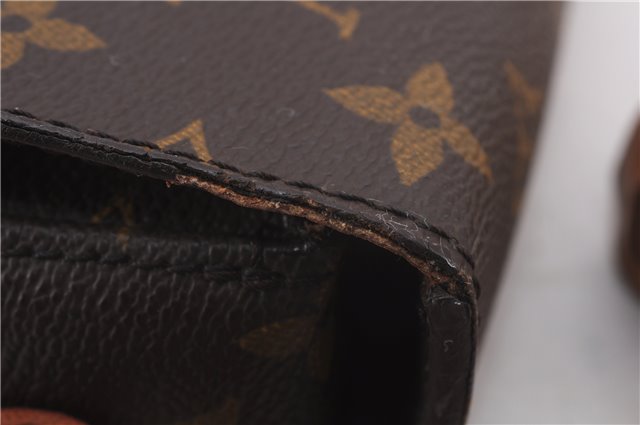 Authentic Louis Vuitton Monogram Saint Cloud GM M51242 Shoulder Cross Bag 0162F