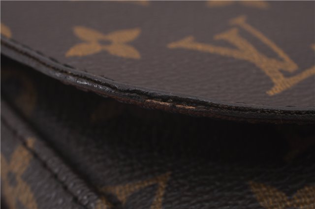Authentic Louis Vuitton Monogram Saint Cloud GM M51242 Shoulder Cross Bag 0162F