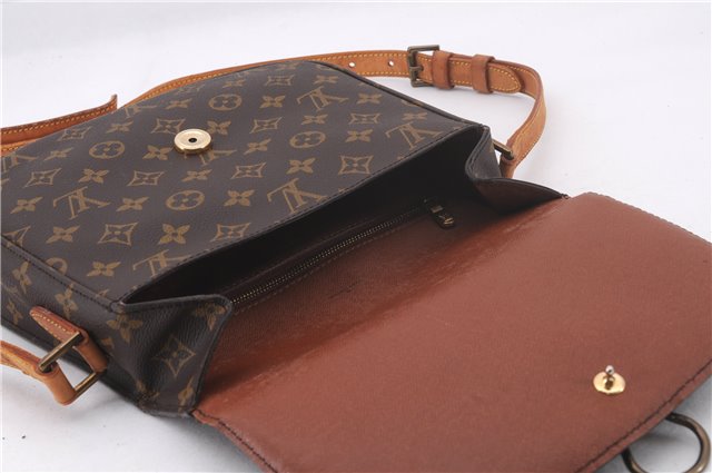 Authentic Louis Vuitton Monogram Saint Cloud GM M51242 Shoulder Cross Bag 0162F