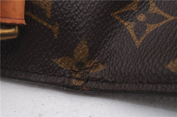 Authentic Louis Vuitton Monogram Saint Cloud GM M51242 Shoulder Cross Bag 0162F